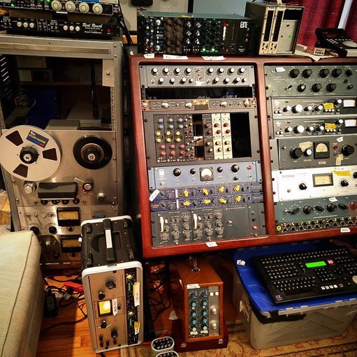 Bogue Sound Studio racks